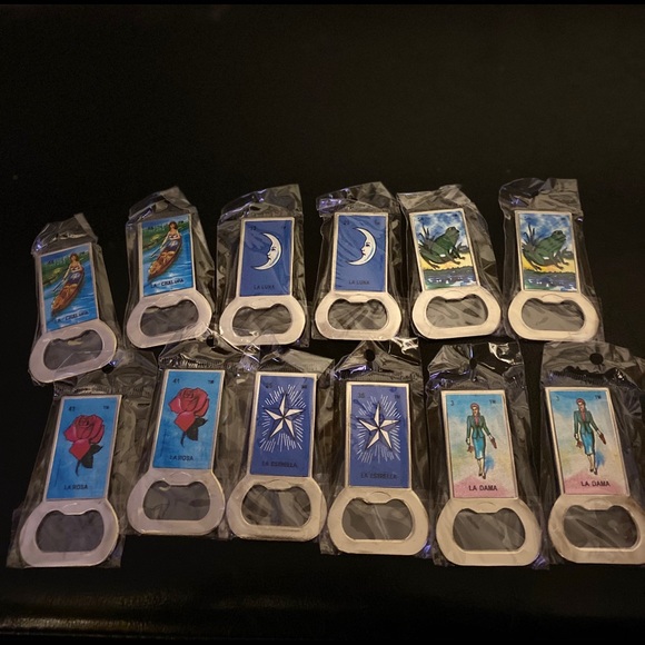 Loteria magnet / bottle openers - Picture 1 of 1